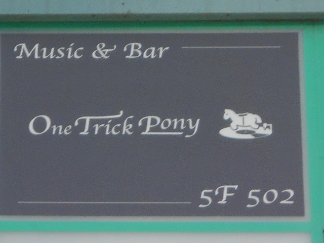 One Trick Pony
