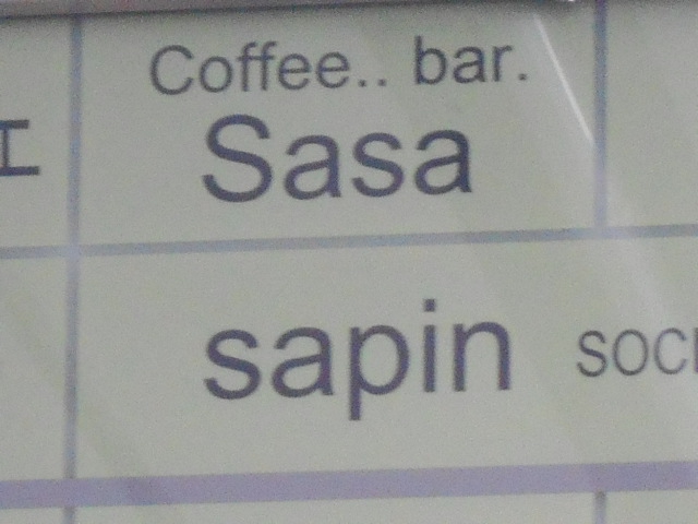 Coffee..bar Sasa