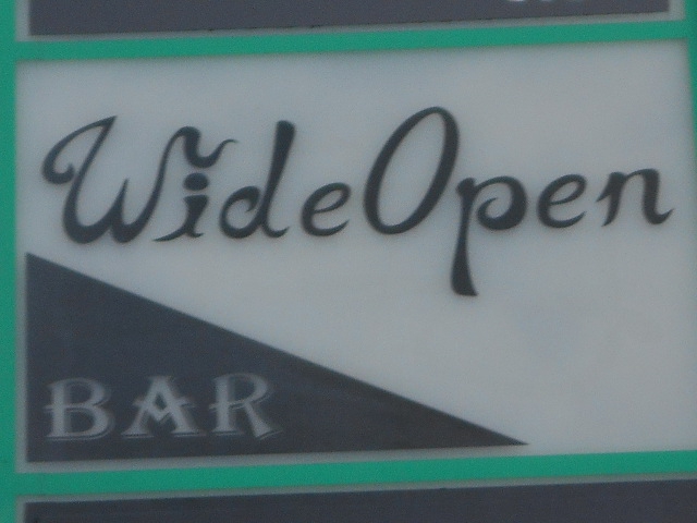 BAR Wide Open  ワイドオープン【閉業】